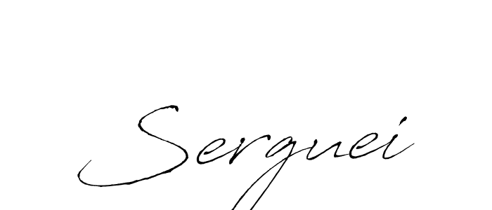 Serguei stylish signature style. Best Handwritten Sign (Antro_Vectra) for my name. Handwritten Signature Collection Ideas for my name Serguei. Serguei signature style 6 images and pictures png