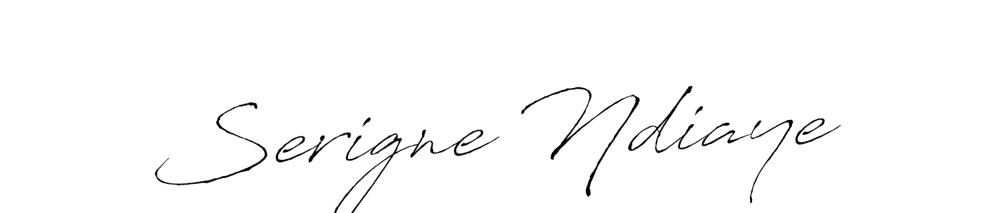 You should practise on your own different ways (Antro_Vectra) to write your name (Serigne Ndiaye) in signature. don't let someone else do it for you. Serigne Ndiaye signature style 6 images and pictures png