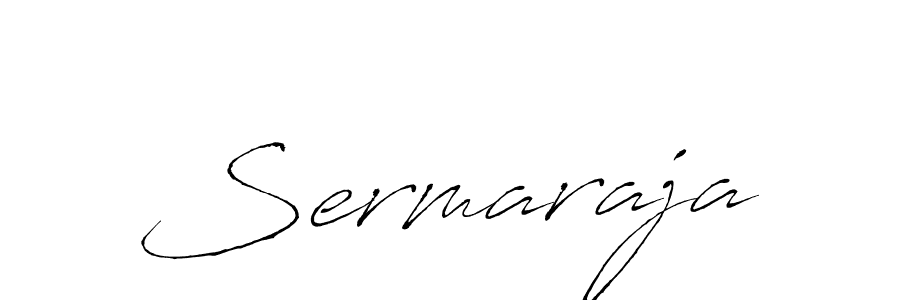 You should practise on your own different ways (Antro_Vectra) to write your name (Sermaraja) in signature. don't let someone else do it for you. Sermaraja signature style 6 images and pictures png