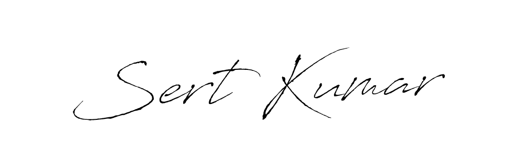 Also we have Sert Kumar name is the best signature style. Create professional handwritten signature collection using Antro_Vectra autograph style. Sert Kumar signature style 6 images and pictures png