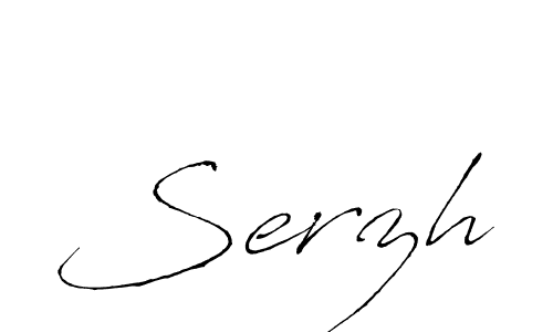 It looks lik you need a new signature style for name Serzh. Design unique handwritten (Antro_Vectra) signature with our free signature maker in just a few clicks. Serzh signature style 6 images and pictures png