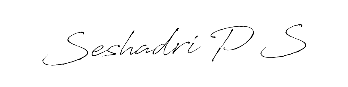 You can use this online signature creator to create a handwritten signature for the name Seshadri P S. This is the best online autograph maker. Seshadri P S signature style 6 images and pictures png