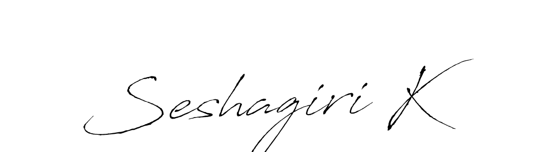 Also You can easily find your signature by using the search form. We will create Seshagiri K name handwritten signature images for you free of cost using Antro_Vectra sign style. Seshagiri K signature style 6 images and pictures png
