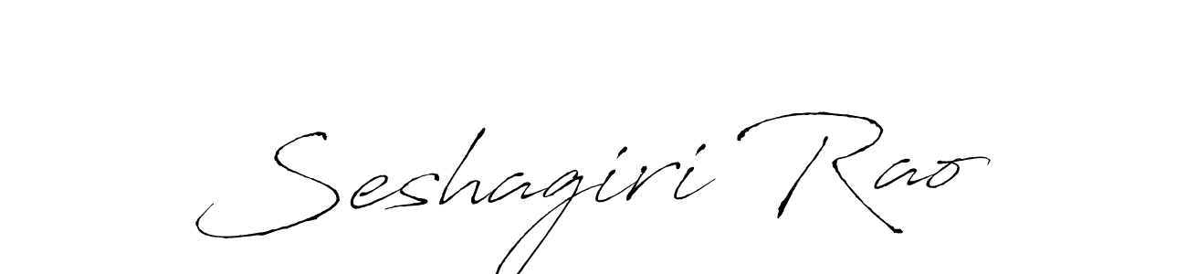 How to make Seshagiri Rao signature? Antro_Vectra is a professional autograph style. Create handwritten signature for Seshagiri Rao name. Seshagiri Rao signature style 6 images and pictures png