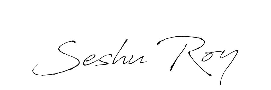 Make a beautiful signature design for name Seshu Roy. Use this online signature maker to create a handwritten signature for free. Seshu Roy signature style 6 images and pictures png