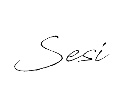 Make a beautiful signature design for name Sesi. With this signature (Antro_Vectra) style, you can create a handwritten signature for free. Sesi signature style 6 images and pictures png