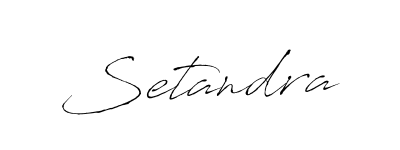 Also we have Setandra name is the best signature style. Create professional handwritten signature collection using Antro_Vectra autograph style. Setandra signature style 6 images and pictures png