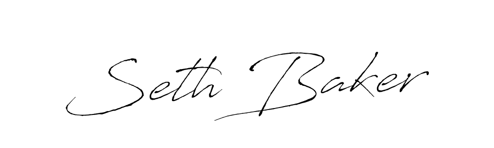 Use a signature maker to create a handwritten signature online. With this signature software, you can design (Antro_Vectra) your own signature for name Seth Baker. Seth Baker signature style 6 images and pictures png