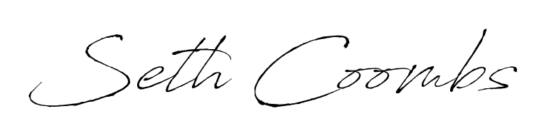 Seth Coombs stylish signature style. Best Handwritten Sign (Antro_Vectra) for my name. Handwritten Signature Collection Ideas for my name Seth Coombs. Seth Coombs signature style 6 images and pictures png