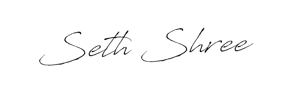 You should practise on your own different ways (Antro_Vectra) to write your name (Seth Shree) in signature. don't let someone else do it for you. Seth Shree signature style 6 images and pictures png