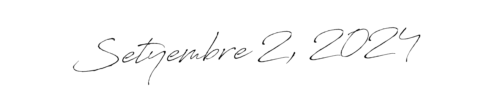 Create a beautiful signature design for name Setyembre 2, 2024. With this signature (Antro_Vectra) fonts, you can make a handwritten signature for free. Setyembre 2, 2024 signature style 6 images and pictures png