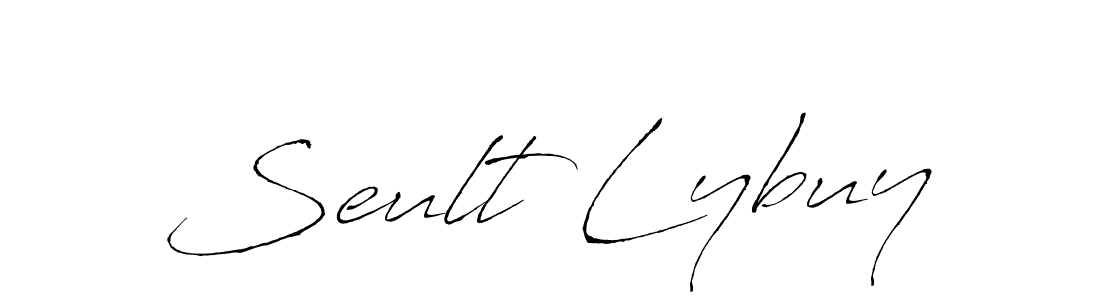 The best way (Antro_Vectra) to make a short signature is to pick only two or three words in your name. The name Seult Lybuy include a total of six letters. For converting this name. Seult Lybuy signature style 6 images and pictures png