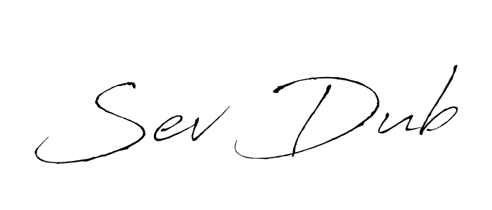 Once you've used our free online signature maker to create your best signature Antro_Vectra style, it's time to enjoy all of the benefits that Sev Dub name signing documents. Sev Dub signature style 6 images and pictures png