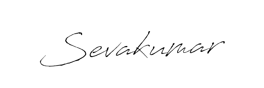 Design your own signature with our free online signature maker. With this signature software, you can create a handwritten (Antro_Vectra) signature for name Sevakumar. Sevakumar signature style 6 images and pictures png