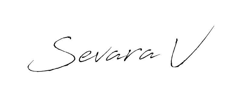 Best and Professional Signature Style for Sevara V. Antro_Vectra Best Signature Style Collection. Sevara V signature style 6 images and pictures png