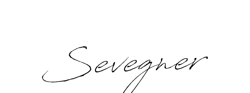 Design your own signature with our free online signature maker. With this signature software, you can create a handwritten (Antro_Vectra) signature for name Sevegner. Sevegner signature style 6 images and pictures png