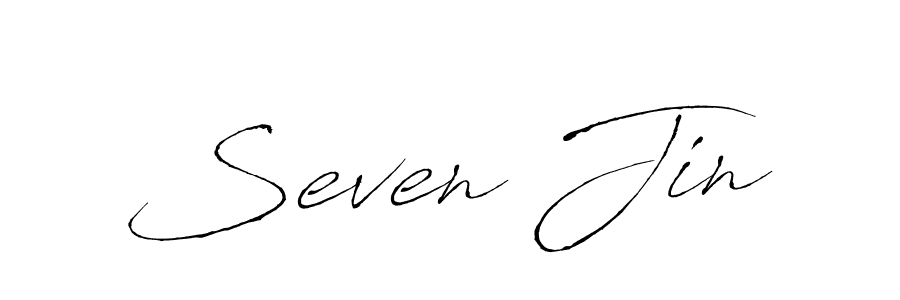 You should practise on your own different ways (Antro_Vectra) to write your name (Seven Jin) in signature. don't let someone else do it for you. Seven Jin signature style 6 images and pictures png