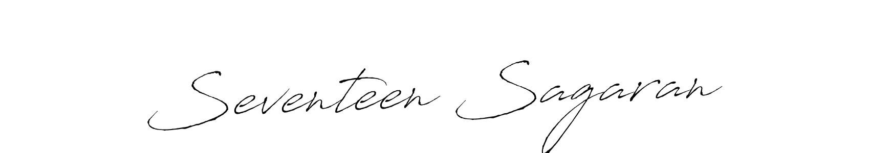 Also You can easily find your signature by using the search form. We will create Seventeen Sagaran name handwritten signature images for you free of cost using Antro_Vectra sign style. Seventeen Sagaran signature style 6 images and pictures png