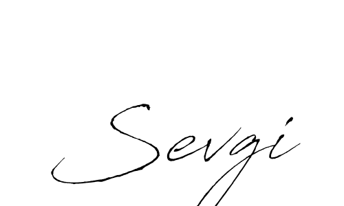 Make a beautiful signature design for name Sevgi. With this signature (Antro_Vectra) style, you can create a handwritten signature for free. Sevgi signature style 6 images and pictures png