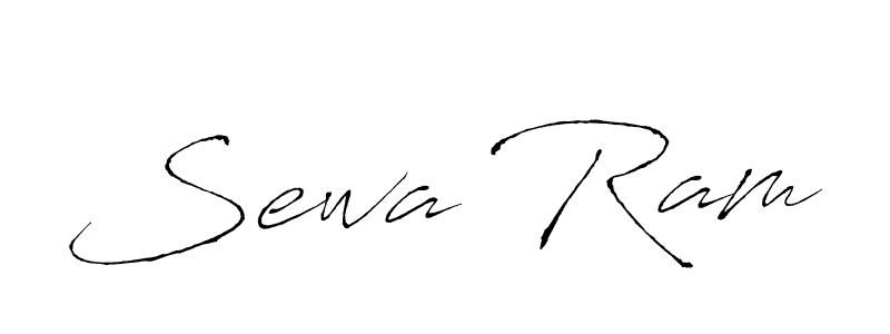 You should practise on your own different ways (Antro_Vectra) to write your name (Sewa Ram) in signature. don't let someone else do it for you. Sewa Ram signature style 6 images and pictures png
