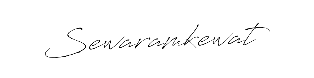 You should practise on your own different ways (Antro_Vectra) to write your name (Sewaramkewat) in signature. don't let someone else do it for you. Sewaramkewat signature style 6 images and pictures png