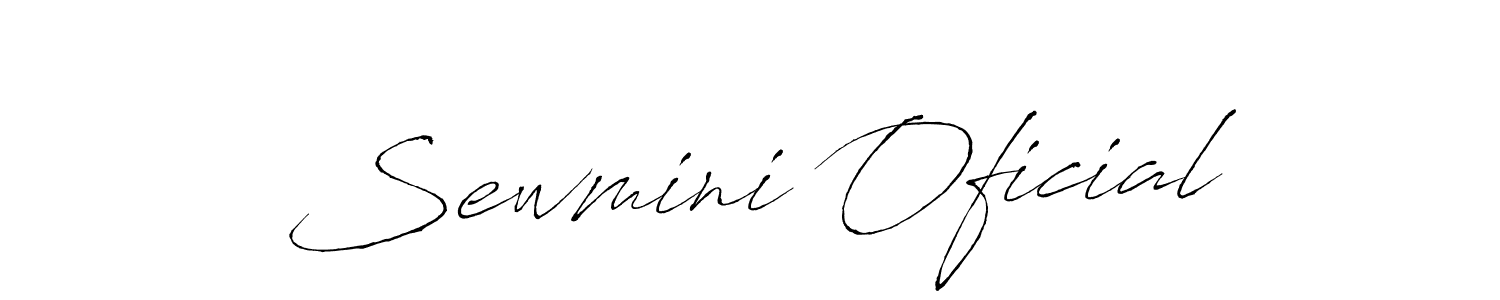 if you are searching for the best signature style for your name Sewmini Oficial. so please give up your signature search. here we have designed multiple signature styles  using Antro_Vectra. Sewmini Oficial signature style 6 images and pictures png