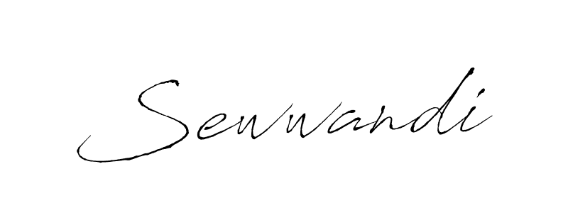 How to make Sewwandi signature? Antro_Vectra is a professional autograph style. Create handwritten signature for Sewwandi name. Sewwandi signature style 6 images and pictures png