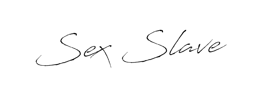 Make a beautiful signature design for name Sex Slave. With this signature (Antro_Vectra) style, you can create a handwritten signature for free. Sex Slave signature style 6 images and pictures png