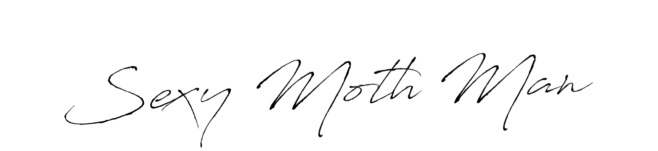 Sexy Moth Man stylish signature style. Best Handwritten Sign (Antro_Vectra) for my name. Handwritten Signature Collection Ideas for my name Sexy Moth Man. Sexy Moth Man signature style 6 images and pictures png