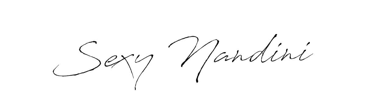 The best way (Antro_Vectra) to make a short signature is to pick only two or three words in your name. The name Sexy Nandini include a total of six letters. For converting this name. Sexy Nandini signature style 6 images and pictures png