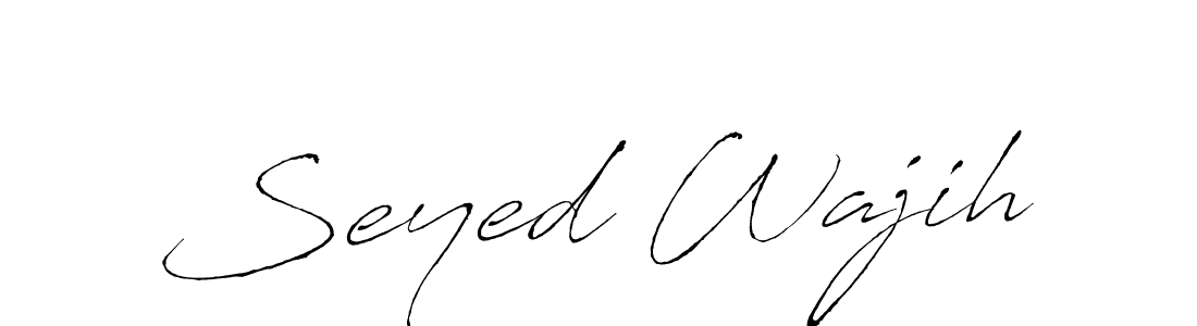 Make a beautiful signature design for name Seyed Wajih. Use this online signature maker to create a handwritten signature for free. Seyed Wajih signature style 6 images and pictures png