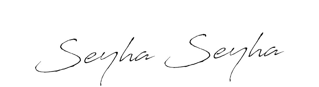 The best way (Antro_Vectra) to make a short signature is to pick only two or three words in your name. The name Seyha Seyha include a total of six letters. For converting this name. Seyha Seyha signature style 6 images and pictures png