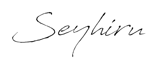 Similarly Antro_Vectra is the best handwritten signature design. Signature creator online. You can use it as an online autograph creator for name Seyhiru. Seyhiru signature style 6 images and pictures png