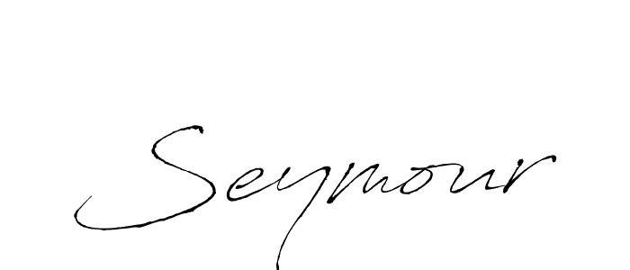 Create a beautiful signature design for name Seymour. With this signature (Antro_Vectra) fonts, you can make a handwritten signature for free. Seymour signature style 6 images and pictures png