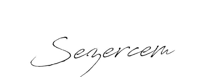 See photos of Sezercem official signature by Spectra . Check more albums & portfolios. Read reviews & check more about Antro_Vectra font. Sezercem signature style 6 images and pictures png