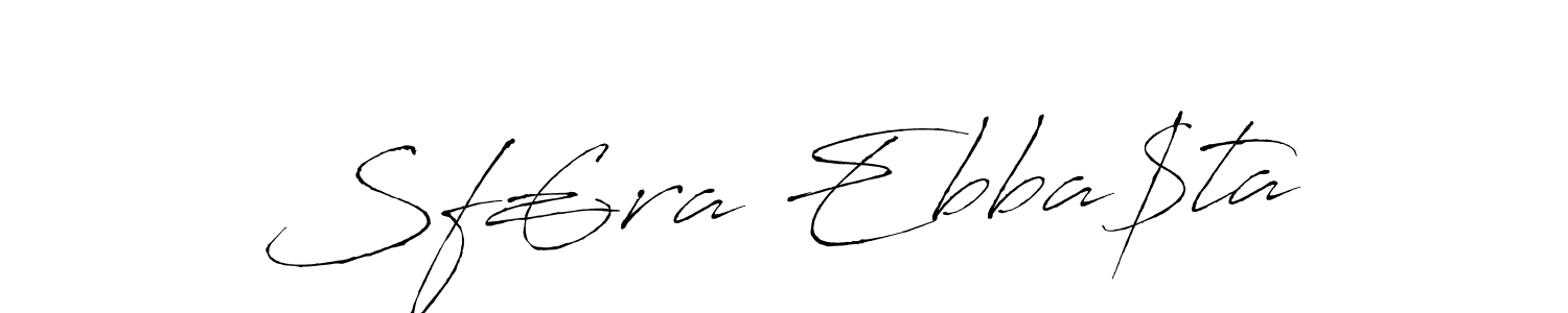 Create a beautiful signature design for name Sf€ra Ebba$ta. With this signature (Antro_Vectra) fonts, you can make a handwritten signature for free. Sf€ra Ebba$ta signature style 6 images and pictures png