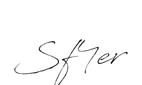 Also we have Sf4er name is the best signature style. Create professional handwritten signature collection using Antro_Vectra autograph style. Sf4er signature style 6 images and pictures png