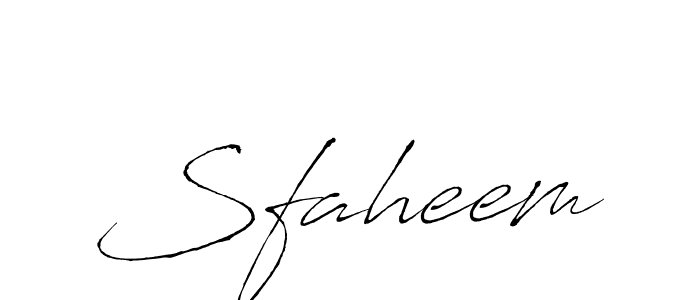 How to make Sfaheem name signature. Use Antro_Vectra style for creating short signs online. This is the latest handwritten sign. Sfaheem signature style 6 images and pictures png