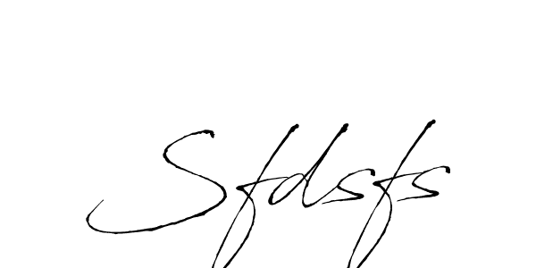 It looks lik you need a new signature style for name Sfdsfs. Design unique handwritten (Antro_Vectra) signature with our free signature maker in just a few clicks. Sfdsfs signature style 6 images and pictures png