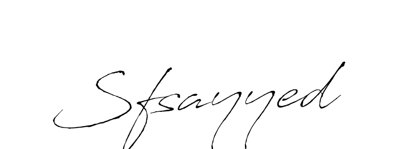 Create a beautiful signature design for name Sfsayyed. With this signature (Antro_Vectra) fonts, you can make a handwritten signature for free. Sfsayyed signature style 6 images and pictures png