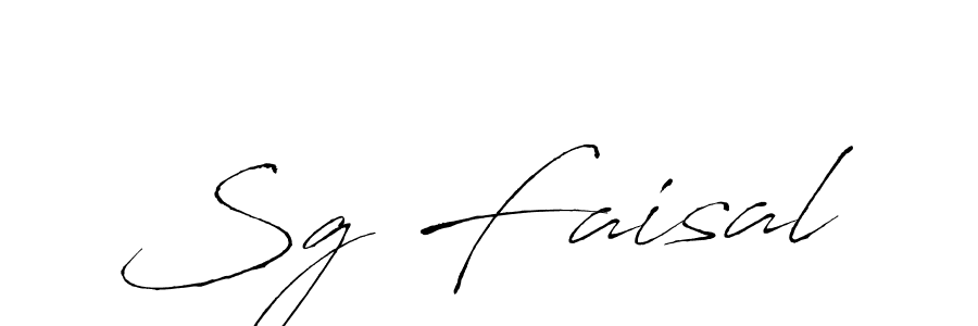 Make a beautiful signature design for name Sg Faisal. Use this online signature maker to create a handwritten signature for free. Sg Faisal signature style 6 images and pictures png