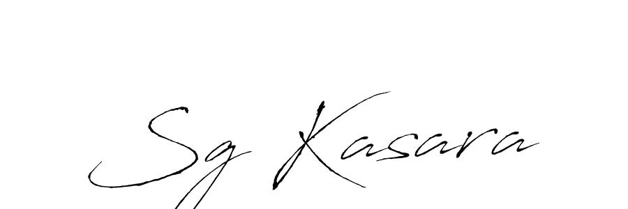 You should practise on your own different ways (Antro_Vectra) to write your name (Sg Kasara) in signature. don't let someone else do it for you. Sg Kasara signature style 6 images and pictures png