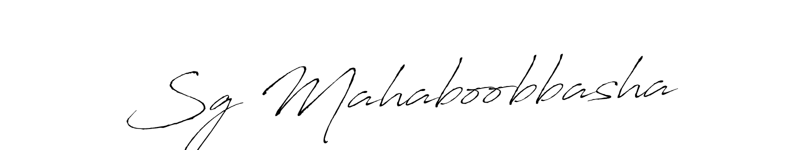 Make a beautiful signature design for name Sg Mahaboobbasha. Use this online signature maker to create a handwritten signature for free. Sg Mahaboobbasha signature style 6 images and pictures png