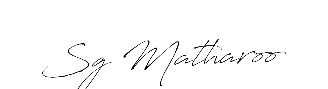 Use a signature maker to create a handwritten signature online. With this signature software, you can design (Antro_Vectra) your own signature for name Sg Matharoo. Sg Matharoo signature style 6 images and pictures png