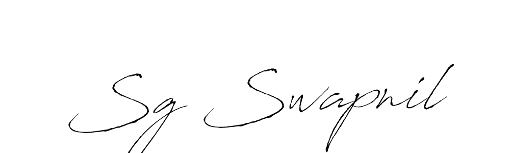 Antro_Vectra is a professional signature style that is perfect for those who want to add a touch of class to their signature. It is also a great choice for those who want to make their signature more unique. Get Sg Swapnil name to fancy signature for free. Sg Swapnil signature style 6 images and pictures png