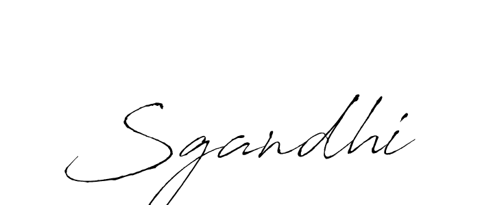 How to Draw Sgandhi signature style? Antro_Vectra is a latest design signature styles for name Sgandhi. Sgandhi signature style 6 images and pictures png