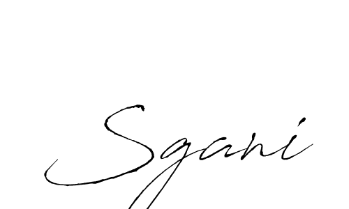 This is the best signature style for the Sgani name. Also you like these signature font (Antro_Vectra). Mix name signature. Sgani signature style 6 images and pictures png