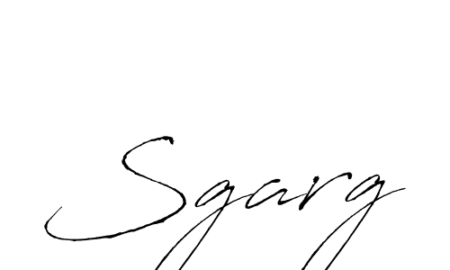 You should practise on your own different ways (Antro_Vectra) to write your name (Sgarg) in signature. don't let someone else do it for you. Sgarg signature style 6 images and pictures png