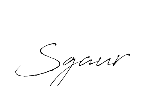 Use a signature maker to create a handwritten signature online. With this signature software, you can design (Antro_Vectra) your own signature for name Sgaur. Sgaur signature style 6 images and pictures png