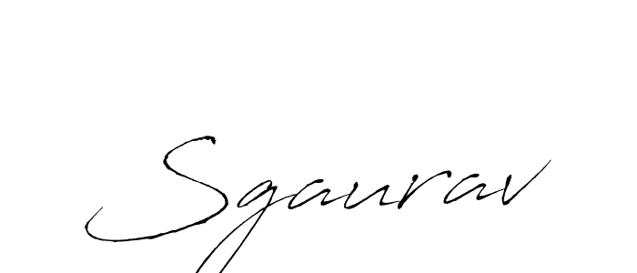Create a beautiful signature design for name Sgaurav. With this signature (Antro_Vectra) fonts, you can make a handwritten signature for free. Sgaurav signature style 6 images and pictures png
